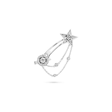 Comète 1932 Ear Cuff White Gold & Diamond